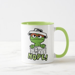 Sesamstraße Oscar der Grouch Nope! Tasse