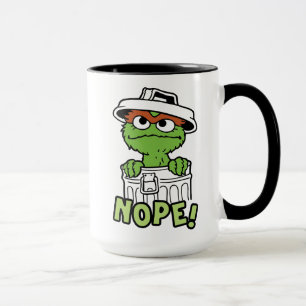 Sesamstraße Oscar der Grouch Nope! Tasse