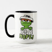 Sesamstraße | Oscar der Grouch Nope! Tasse (Links)