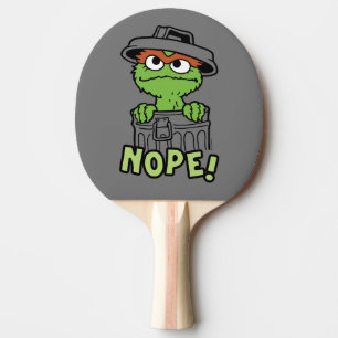 Sesamstraße Oscar der Grouch Nope! Tischtennis Schläger