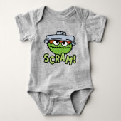 Sesamstraße | Oscar der Grouch Scram! Baby Strampler (Vorderseite)