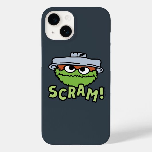Sesamstraße | Oscar der Grouch Scram! Case-Mate iPhone Hülle (Rückseite)