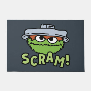 Sesamstraße   Oscar der Grouch Scram! Fußmatte