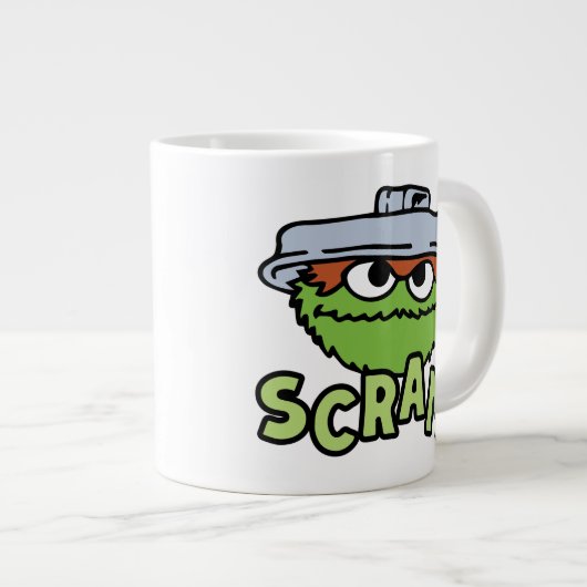 Sesamstraße | Oscar der Grouch Scram! Jumbo-Tasse (Vorderseite Rechts)