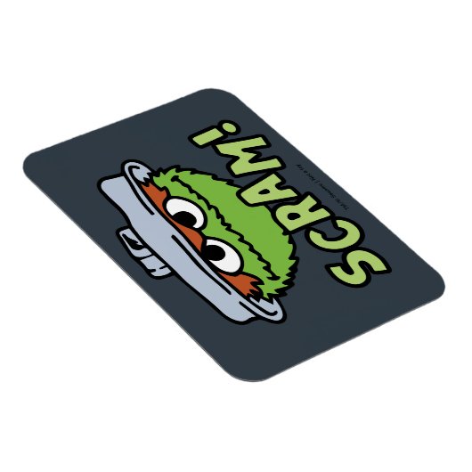 Sesamstraße | Oscar der Grouch Scram! Magnet (Rechte Seite)