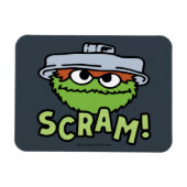 Sesamstraße | Oscar der Grouch Scram! Magnet (Horizontal)