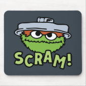Sesamstraße | Oscar der Grouch Scram! Mousepad (Vorne)