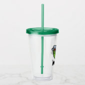 Sesamstraße | Oscar der Grouch Scram! | Name hinzu Acryltrinkbecher (Rechts)