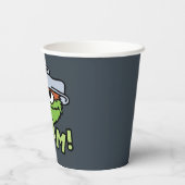 Sesamstraße | Oscar der Grouch Scram! Pappbecher (Rückseite)