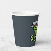 Sesamstraße | Oscar der Grouch Scram! Pappbecher (Vorderseite)