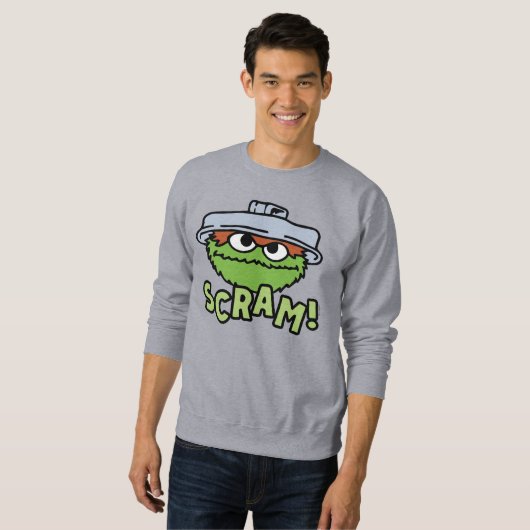 Sesamstraße | Oscar der Grouch Scram! Sweatshirt (Vorne ganz)