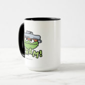 Sesamstraße | Oscar der Grouch Scram! Tasse (Vorderseite Links)