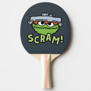 Sesamstraße Oscar der Grouch Scram! Tischtennis Schläger