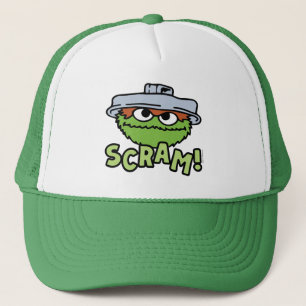 Sesamstraße Oscar der Grouch Scram! Truckerkappe