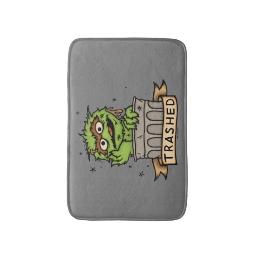 Sesamstraße | Oscar der Grouch Trashed Badematte (Vorderseite Vertikal)