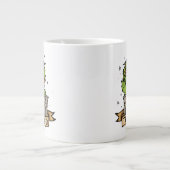 Sesamstraße | Oscar der Grouch Trashed Jumbo-Tasse (Vorderseite)