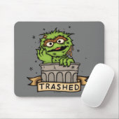 Sesamstraße | Oscar der Grouch Trashed Mousepad (Mit Mouse)