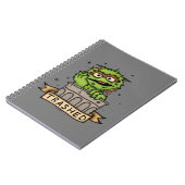 Sesamstraße | Oscar der Grouch Trashed Notizblock (Linke Seite)