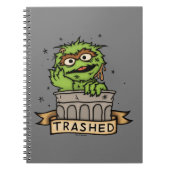 Sesamstraße | Oscar der Grouch Trashed Notizblock (Vorderseite)
