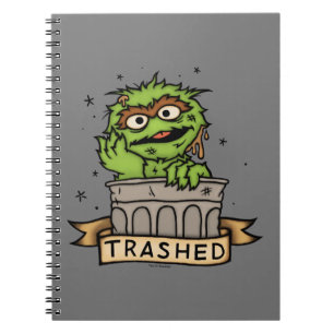 Sesamstraße Oscar der Grouch Trashed Notizblock