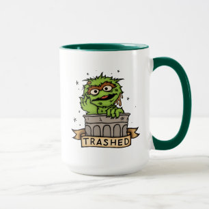 Sesamstraße Oscar der Grouch Trashed Tasse