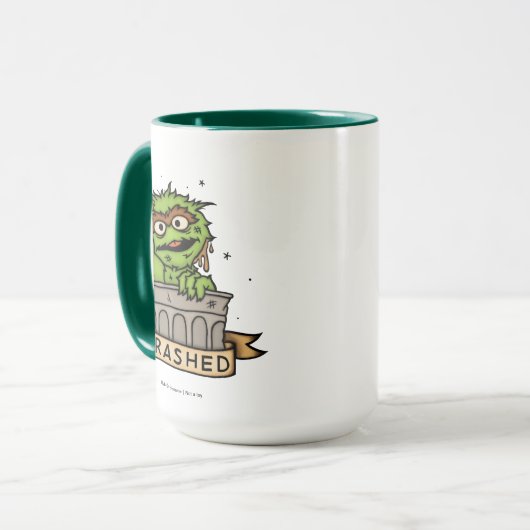 Sesamstraße | Oscar der Grouch Trashed Tasse (Vorderseite Links)
