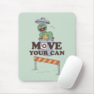 Sesamstraße Oscar die Erde bewegen Ihre Dose Mousepad