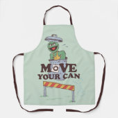 Sesamstraße | Oscar die Erde bewegen Ihre Dose Schürze (Vorderseite)