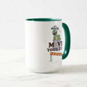 Sesamstraße | Oscar die Erde bewegen Ihre Dose Tasse (VorderseiteRechts)