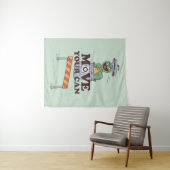 Sesamstraße | Oscar die Erde bewegen Ihre Dose Wandteppich (Beispiel (Horizontal))