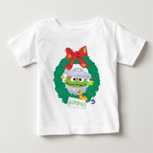 Sesamstraße | Oscar für den Grouch Kranz Baby T-shirt (Vorderseite)