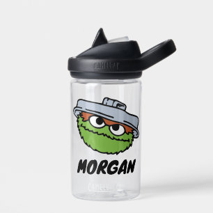 Sesamstraße Oscar Name hinzufügen Trinkflasche