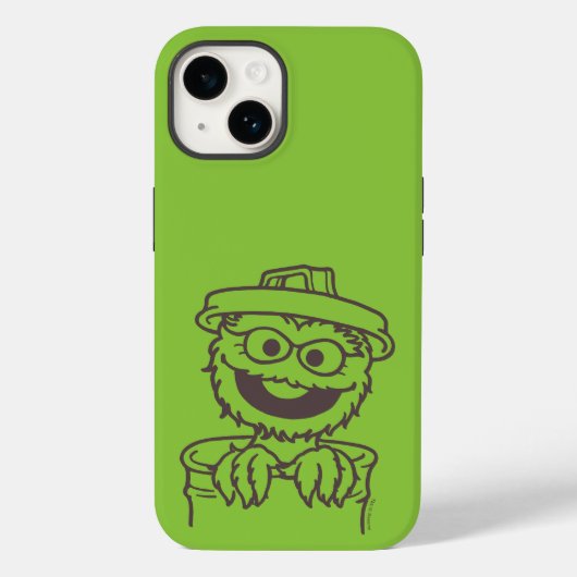 Sesamstraße | Oscar the Grouch Case-Mate iPhone Hülle (Rückseite)