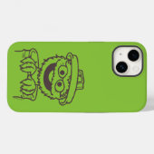 Sesamstraße | Oscar the Grouch Case-Mate iPhone Hülle (Rückseite (Horizontal))