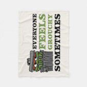 Sesamstraße | Oscar the Grouch Feels Grouchy Fleecedecke (Vorderseite)