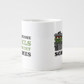 Sesamstraße | Oscar the Grouch Feels Grouchy Jumbo-Tasse (Vorderseite)
