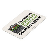 Sesamstraße | Oscar the Grouch Feels Grouchy Magnet (Linke Seite)