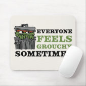 Sesamstraße | Oscar the Grouch Feels Grouchy Mousepad (Mit Mouse)