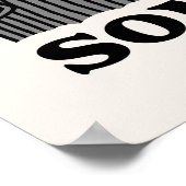 Sesamstraße | Oscar the Grouch Feels Grouchy Poster (Ecke)