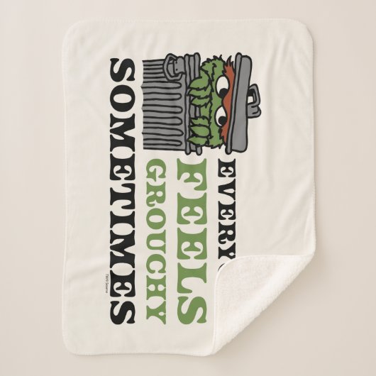 Sesamstraße | Oscar the Grouch Feels Grouchy Sherpadecke (Vorderseite)