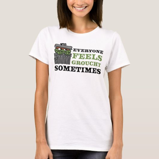 Sesamstraße | Oscar the Grouch Feels Grouchy T-Shirt (Vorderseite)