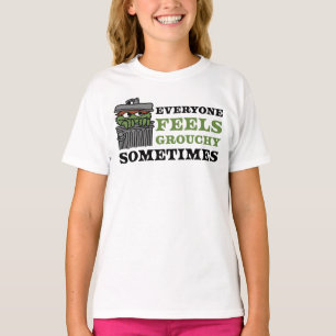 Sesamstraße Oscar the Grouch Feels Grouchy T-Shirt