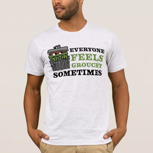 Sesamstraße | Oscar the Grouch Feels Grouchy T-Shirt (Vorderseite)