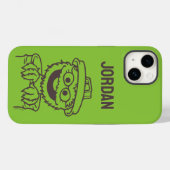 Sesamstraße | Oscar the Grouch | Name hinzufügen Case-Mate iPhone Hülle (Rückseite (Horizontal))