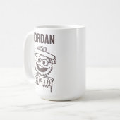 Sesamstraße | Oscar the Grouch | Name hinzufügen Kaffeetasse (Vorderseite Links)
