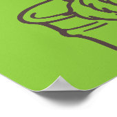 Sesamstraße | Oscar the Grouch | Name hinzufügen Poster (Ecke)