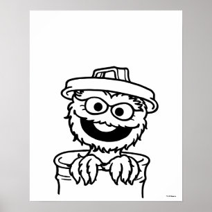 Sesamstraße   Oscar the Grouch Poster