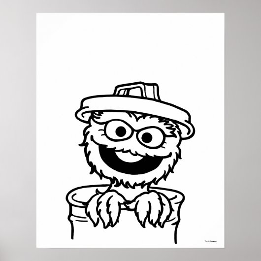 Sesamstraße | Oscar the Grouch Poster (Vorne)