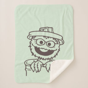 Sesamstraße Oscar the Grouch Sherpadecke