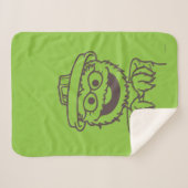 Sesamstraße | Oscar the Grouch Sherpadecke (Vorderseite (Horizontal))